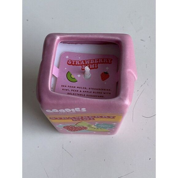 DW Home Goodies Strawberry Kiwi Scented Candle 7 Oz Juice Box NEW - Picture 3 of 12